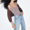 D92 rechte jeans met Wide Leg pijpen