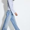 D92 rechte jeans met Wide Leg pijpen D92 rechte jeans met Wide Leg pijpen