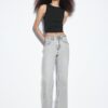 D92 rechte jeans met Wide Leg pijpen D92 rechte jeans met Wide Leg pijpen