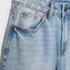 D92 rechte jeans met Wide Leg pijpen