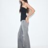 D92 rechte jeans met Wide Leg pijpen D92 rechte jeans met Wide Leg pijpen