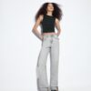 D92 rechte jeans met Wide Leg pijpen D92 rechte jeans met Wide Leg pijpen