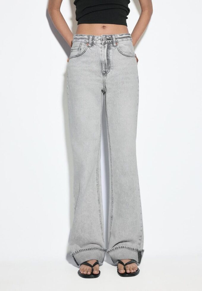 D92 rechte jeans met Wide Leg pijpen D92 rechte jeans met Wide Leg pijpen