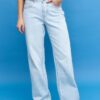 D92 rechte jeans met Wide Leg pijpen D92 rechte jeans met Wide Leg pijpen