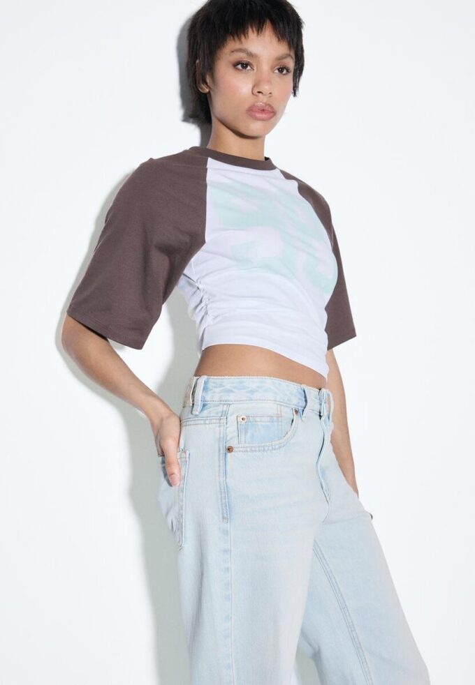 D92 rechte jeans met Wide Leg pijpen D92 rechte jeans met Wide Leg pijpen