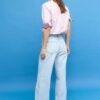 D92 rechte jeans met Wide Leg pijpen D92 rechte jeans met Wide Leg pijpen