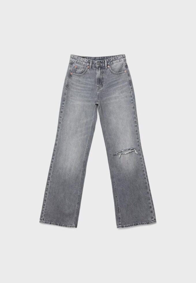 D92 rechte jeans met Wide Leg pijpen D92 rechte jeans met Wide Leg pijpen