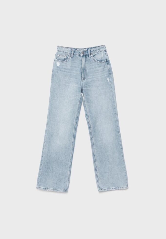 D92 rechte jeans met Wide Leg pijpen D92 rechte jeans met Wide Leg pijpen
