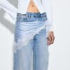 D92 rechte jeans met Wide Leg pijpen D92 rechte jeans met Wide Leg pijpen