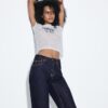D92 rechte jeans met Wide Leg pijpen D92 rechte jeans met Wide Leg pijpen