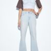 D92 rechte jeans met Wide Leg pijpen D92 rechte jeans met Wide Leg pijpen