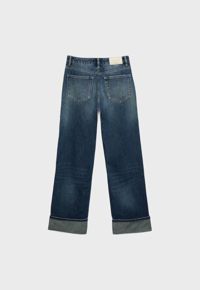 D92 rechte jeans met Wide Leg pijpen D92 rechte jeans met Wide Leg pijpen