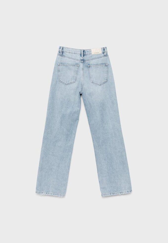 D92 rechte jeans met Wide Leg pijpen D92 rechte jeans met Wide Leg pijpen