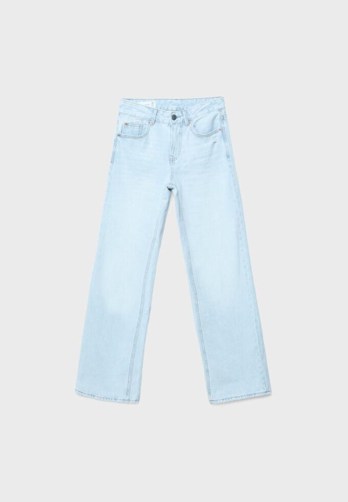 D92 rechte jeans met Wide Leg pijpen D92 rechte jeans met Wide Leg pijpen