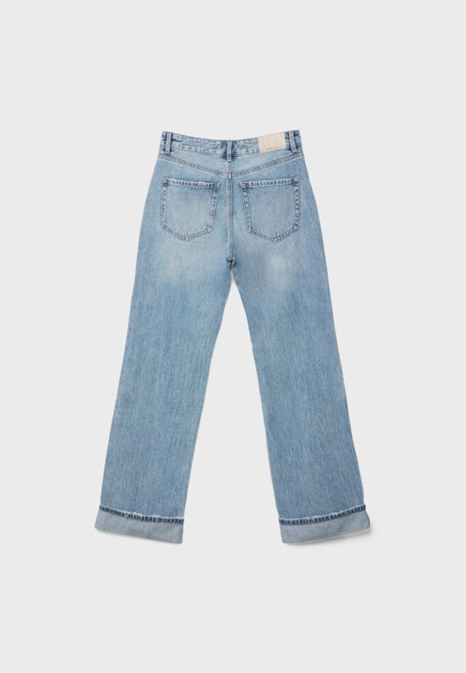 D92 rechte jeans met Wide Leg pijpen D92 rechte jeans met Wide Leg pijpen