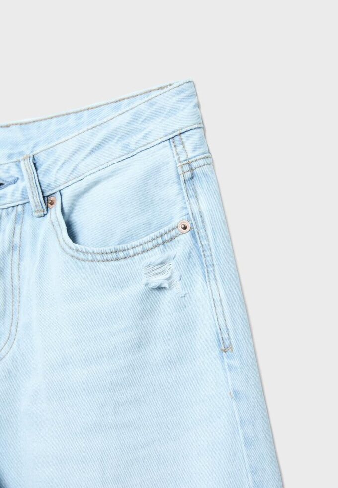 D92 rechte jeans met Wide Leg pijpen D92 rechte jeans met Wide Leg pijpen