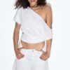 D93 Lange denimshort