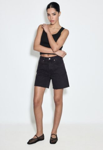 D93 Lange denimshort