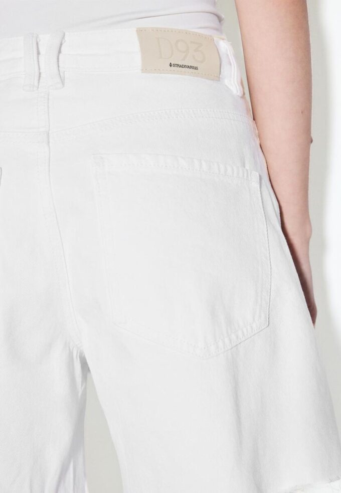 D93 Lange denimshort