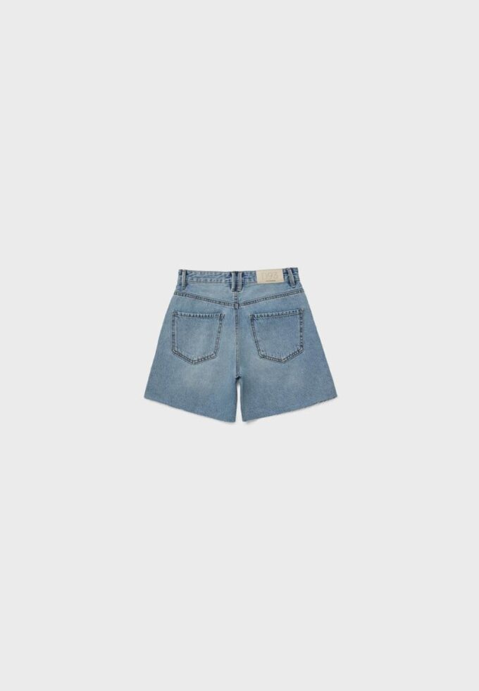 D93 Lange denimshort