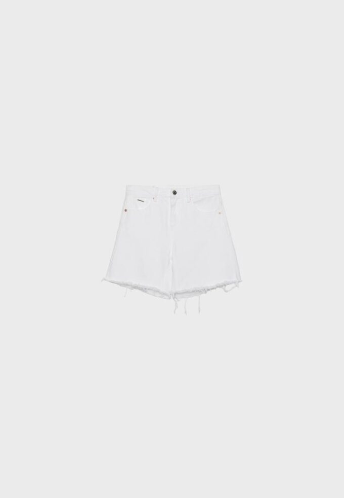 D93 Lange denimshort
