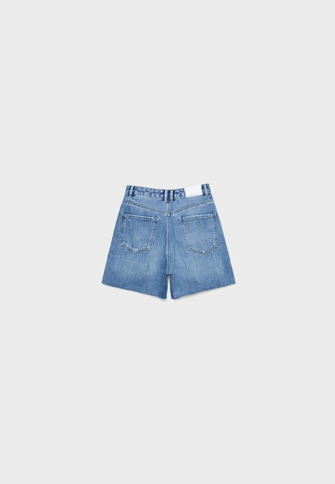 D93 Lange denimshort