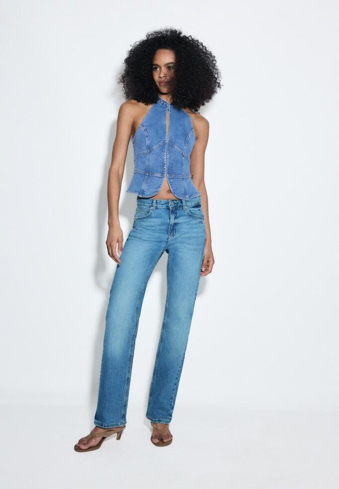 D98 Jeans met rechte pijpen D98 Jeans met rechte pijpen