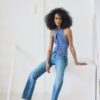 D98 Jeans met rechte pijpen D98 Jeans met rechte pijpen