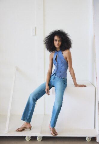 D98 Jeans met rechte pijpen