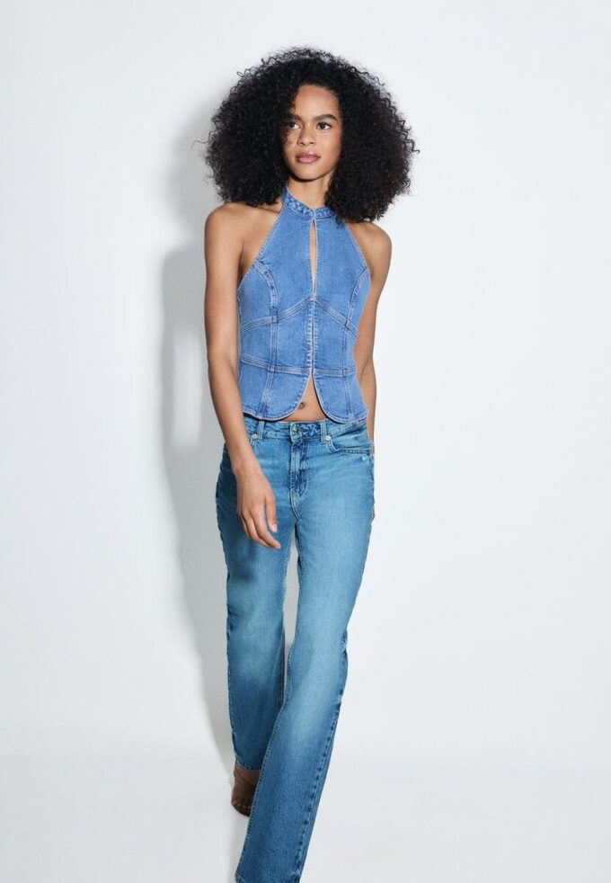 D98 Jeans met rechte pijpen D98 Jeans met rechte pijpen