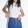 Denim Skort met riem