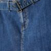 Denim Skort met riem