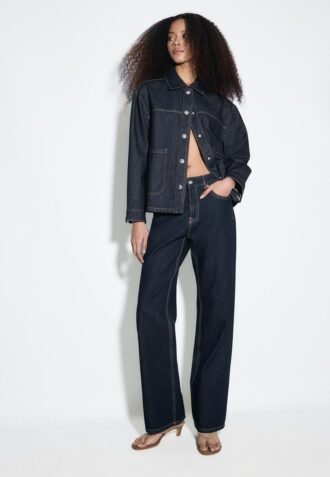 Denimjas met zakken