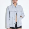 Denimjas met zakken