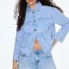 Denimjas met zakken