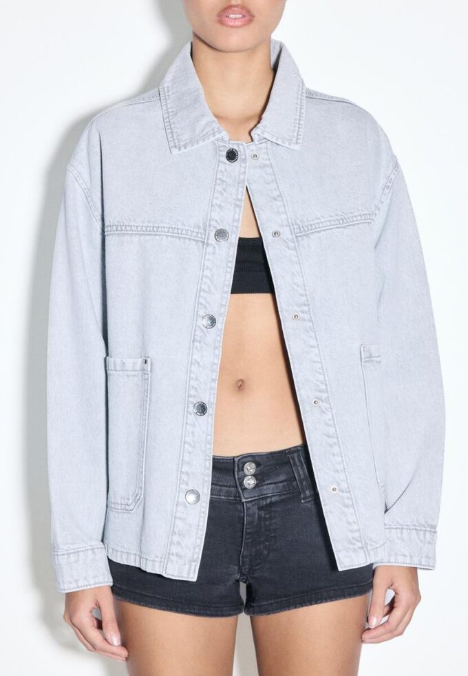 Denimjas met zakken