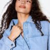 Denimjas met zakken