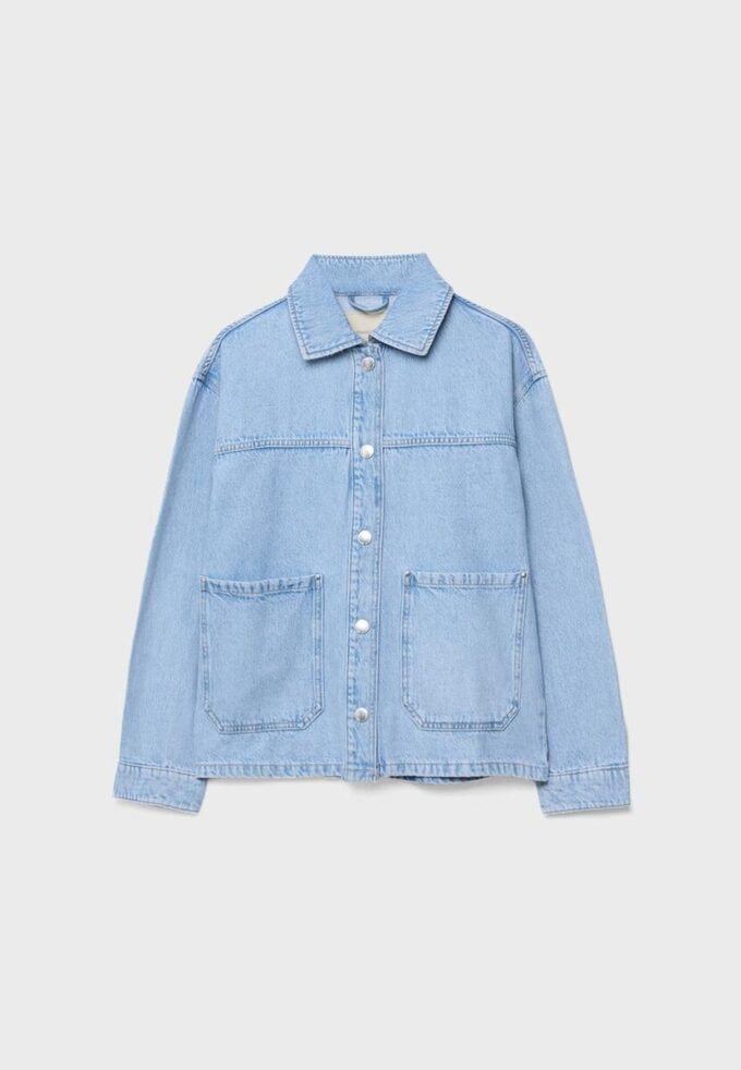 Denimjas met zakken