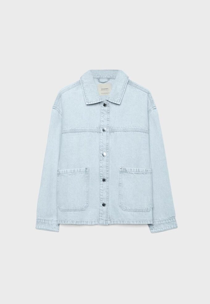 Denimjas met zakken