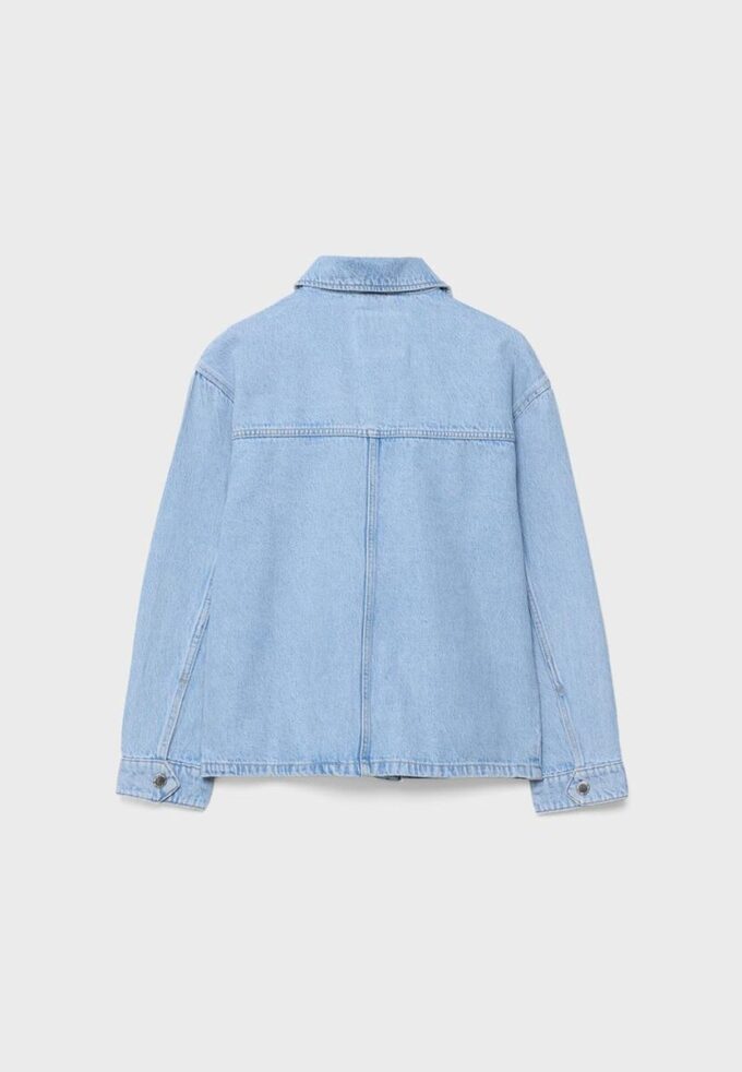Denimjas met zakken