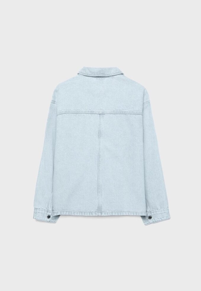 Denimjas met zakken