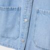 Denimjas met zakken