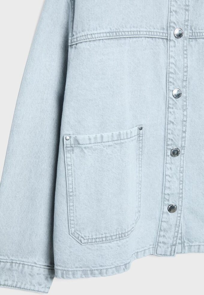 Denimjas met zakken