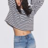 Denimshort met omgeslagen zoom