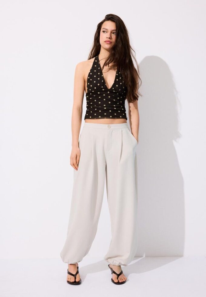 Elegante broek met Balloon Fit-pasvorm Elegante broek met Balloon Fit-pasvorm