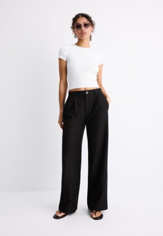 Elegante broek met rechte pijpen
