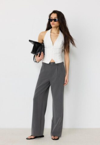 Elegante broek met rechte pijpen