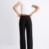 Elegante broek met rechte pijpen Elegante broek met rechte pijpen