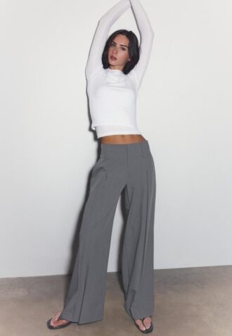 Elegante broek met tailleband