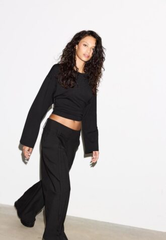 Elegante broek met tailleband